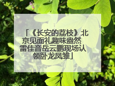 《长安的荔枝》北京见面礼趣味盎然 雷佳音岳云鹏现场认领卧龙凤雏