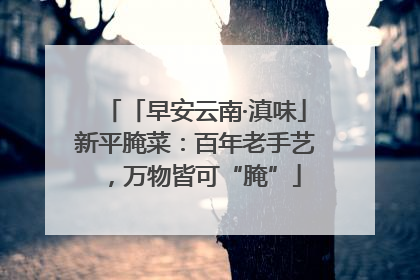 「早安云南·滇味」新平腌菜：百年老手艺，万物皆可“腌”