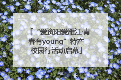 “爱资阳爱雁江·青春有young”特产校园行活动启幕
