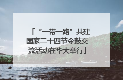 “一带一路”共建国家二十四节令鼓交流活动在华大举行