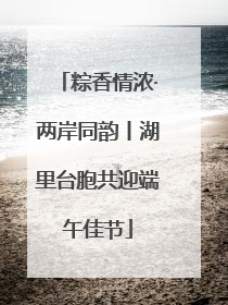 粽香情浓·两岸同韵丨湖里台胞共迎端午佳节