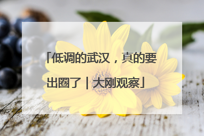 低调的武汉，真的要出圈了｜大刚观察