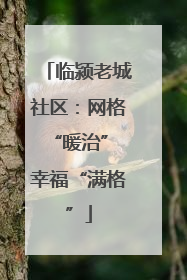 临颍老城社区：网格“暖治” 幸福“满格”