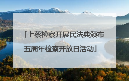 上蔡检察开展民法典颁布五周年检察开放日活动