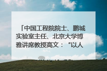 中国工程院院士、鹏城实验室主任、北京大学博雅讲席教授高文：“以人为本 智能向善” 推动文化与科技相生相促｜聚焦2025文化强国建设高峰论坛