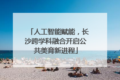 人工智能赋能，长沙跨学科融合开启公共美育新进程