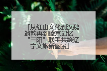 从红山文化到汉魏遗韵再到盛京记忆 “三阳”联手共绘辽宁文旅新图景