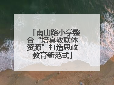 南山路小学整合“培真教联体资源”打造思政教育新范式