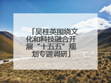 吴桂英围绕文化和科技融合开展“十五五”规划专题调研