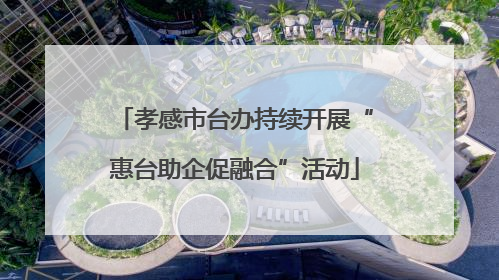 孝感市台办持续开展“惠台助企促融合”活动