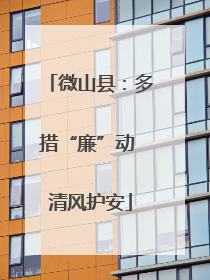 微山县：多措“廉”动 清风护安
