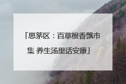 思茅区：百草根香飘市集 养生汤里话安康