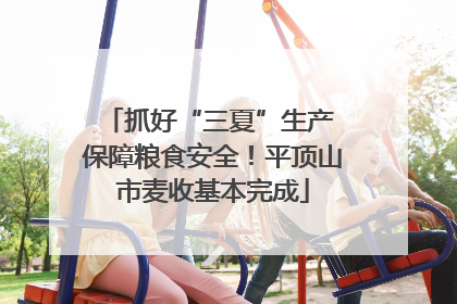 抓好“三夏”生产 保障粮食安全！平顶山市麦收基本完成