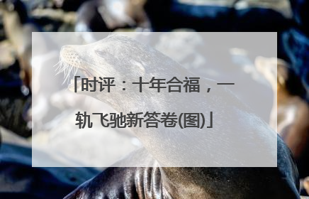 时评：十年合福，一轨飞驰新答卷(图)