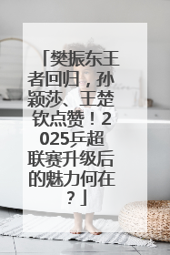 樊振东王者回归，孙颖莎、王楚钦点赞！2025乒超联赛升级后的魅力何在？