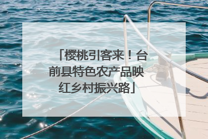 樱桃引客来！台前县特色农产品映红乡村振兴路