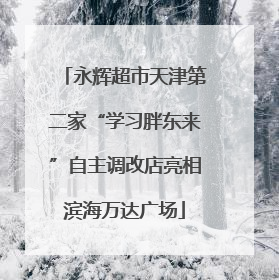 永辉超市天津第二家“学习胖东来”自主调改店亮相滨海万达广场