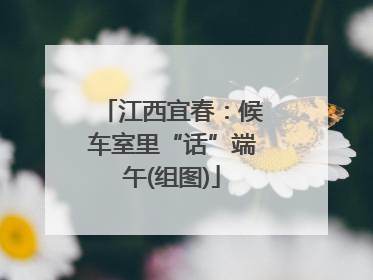 江西宜春：候车室里“话”端午(组图)