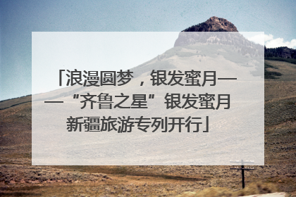 浪漫圆梦，银发蜜月——“齐鲁之星”银发蜜月新疆旅游专列开行