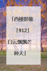 西楼影像「912」白云飘飘芒种天