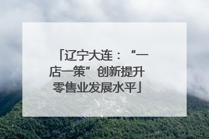 辽宁大连：“一店一策”创新提升零售业发展水平