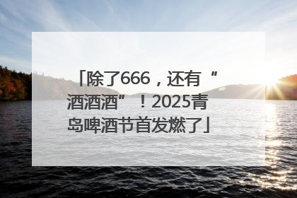 除了666，还有“酒酒酒”！2025青岛啤酒节首发燃了